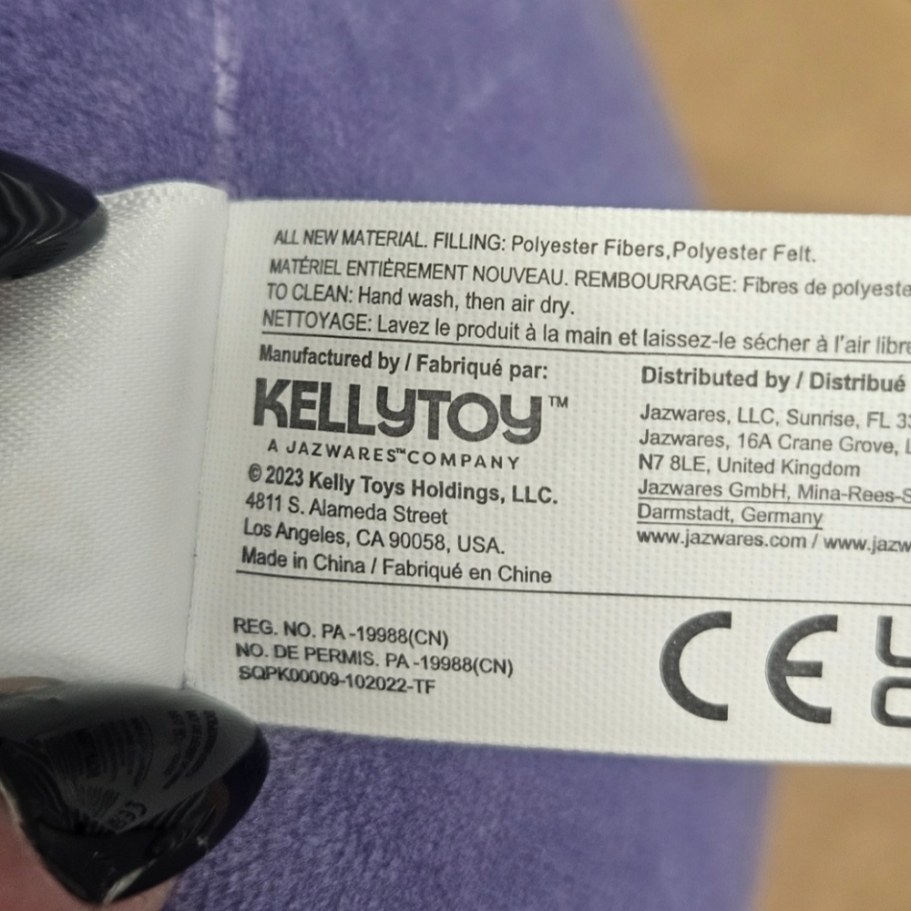 Pokemon GENGAR Squishmallow 10" Plush Kellytoy 2023 Collectible - Picture 11 of 13